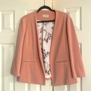 Dusty pink blazer